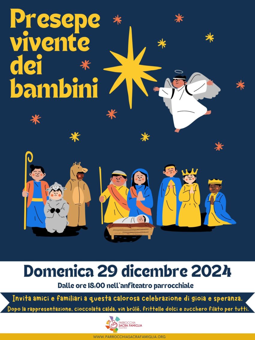 Presepe Vivente dei Bambini – 29 dicembre 2024