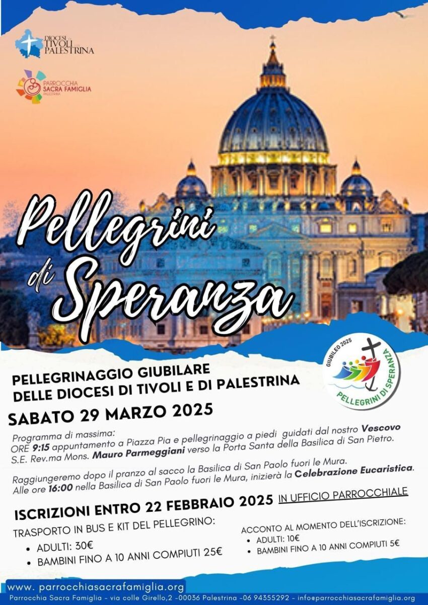 Pellegrinaggio giubilare diocesano 2025